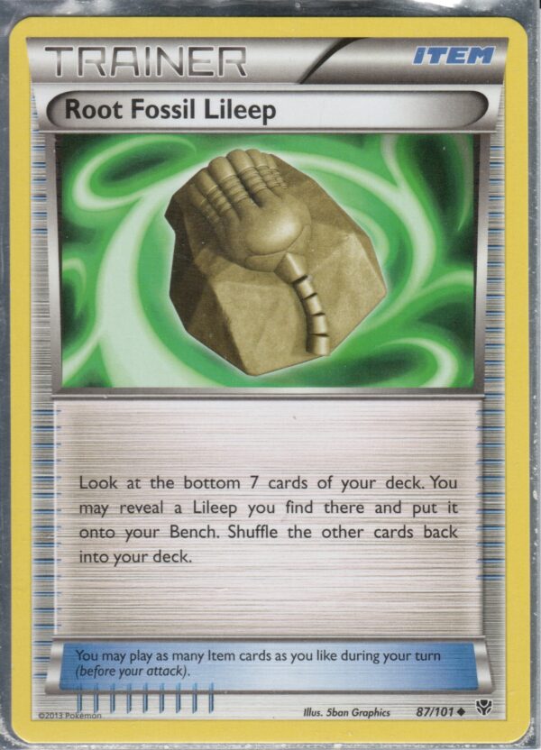 Root Fossil Lileep (BWPLB-ENG-87)