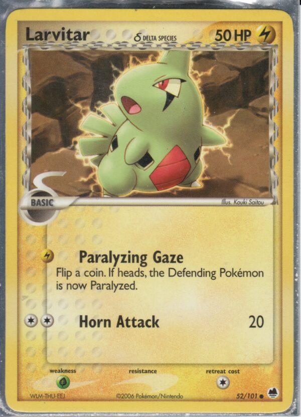 Larvitar (EXDF-ENG-52)